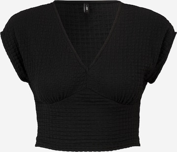 Only Petite - Camiseta 'ASTRID' en negro: frente