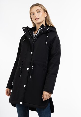 DreiMaster Maritim Winter parka in Black: front