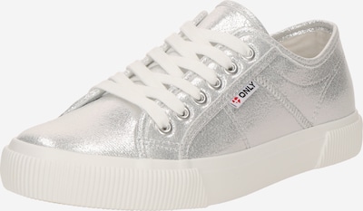 ONLY Matalavartiset tennarit 'ONLNicola' värissä hopea, Tuotenäkymä