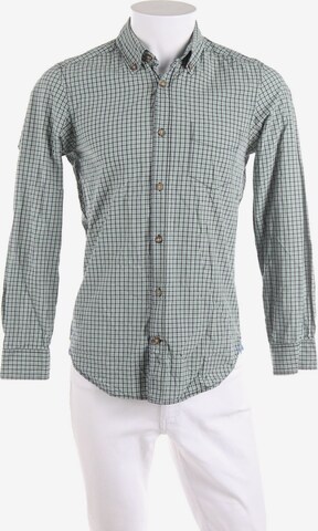 H&M Button Up Shirt in S in Green: front