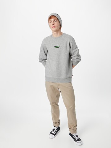LEVI'S ® Sweatshirt 'Standard Graphic Crew' in Grijs