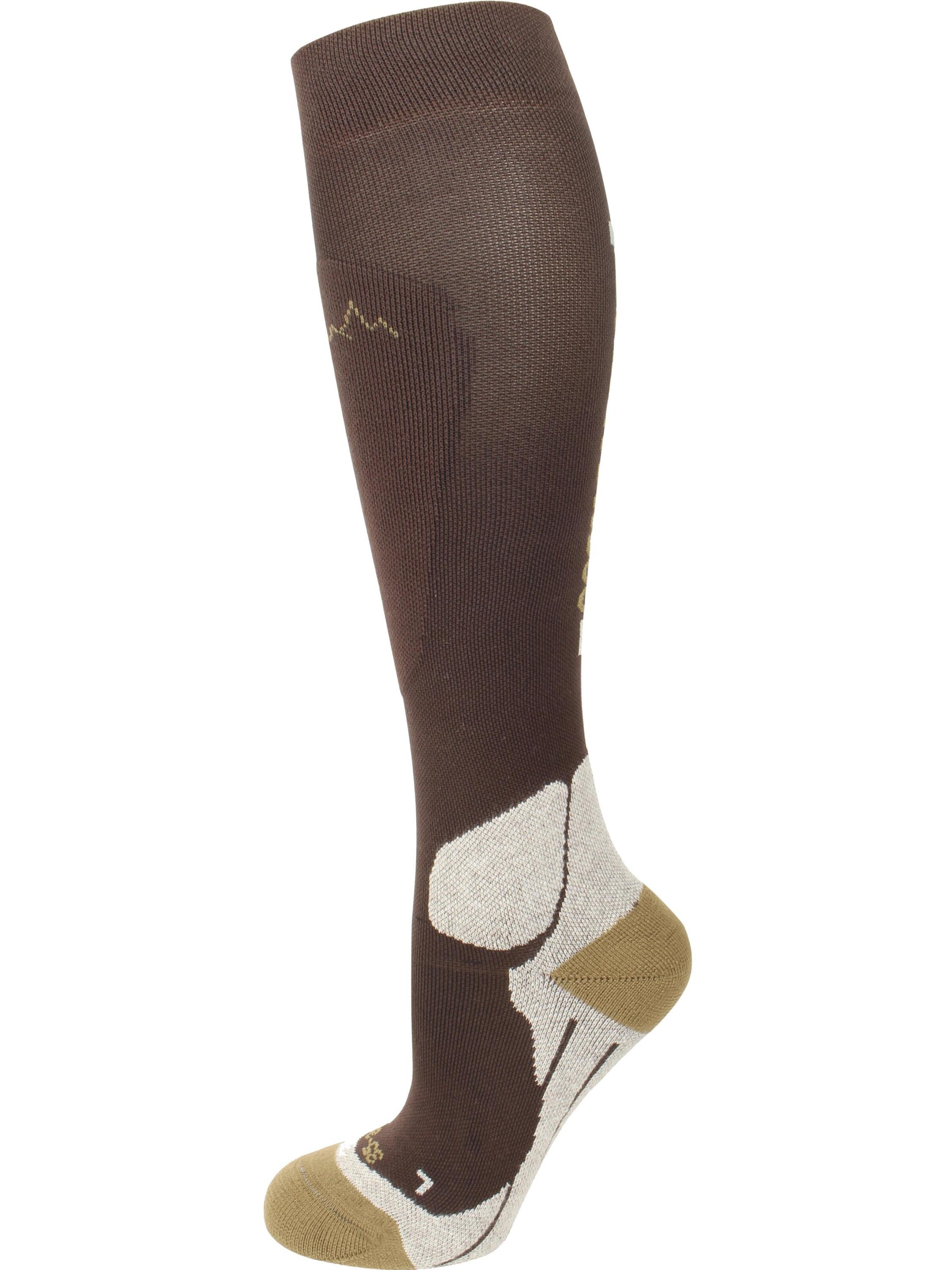 normani Athletic Socks in Brown