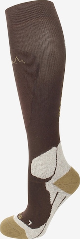 normani Athletic Socks in Brown