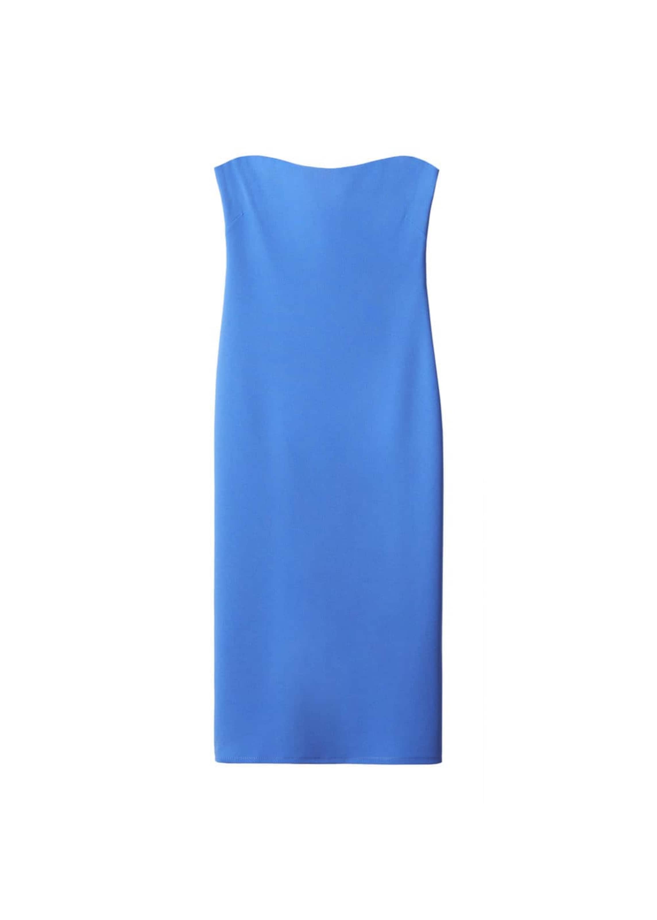 Rochie 'Cruyi' de la MANGO pe albastru: față