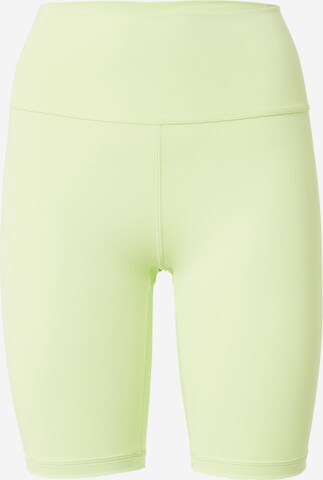 ADIDAS PERFORMANCE Skinny Workout Pants 'Optime Bike' in Green: front