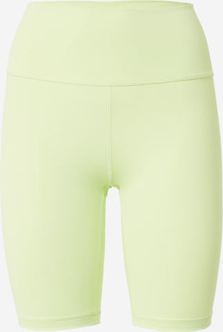 Skinny Pantalon de sport 'Optime Bike' ADIDAS PERFORMANCE en vert : devant