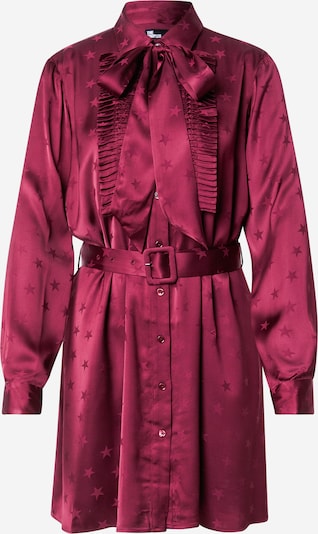 Palaidinės tipo suknelė iš The Kooples, spalva – vyšninė spalva, Prekių apžvalga