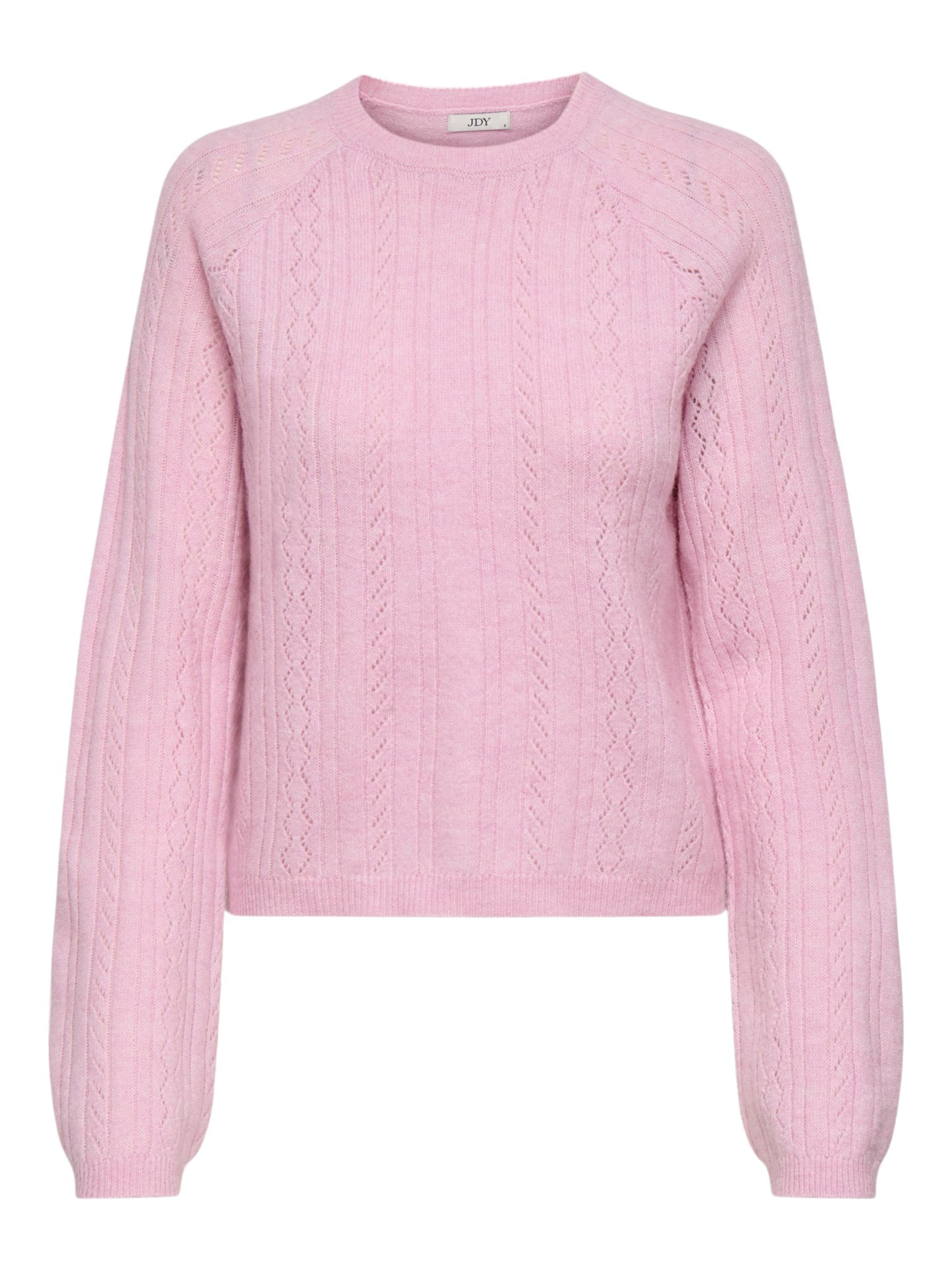 JDY Trui 'JDYApril' in de kleur Pruim, Productweergave