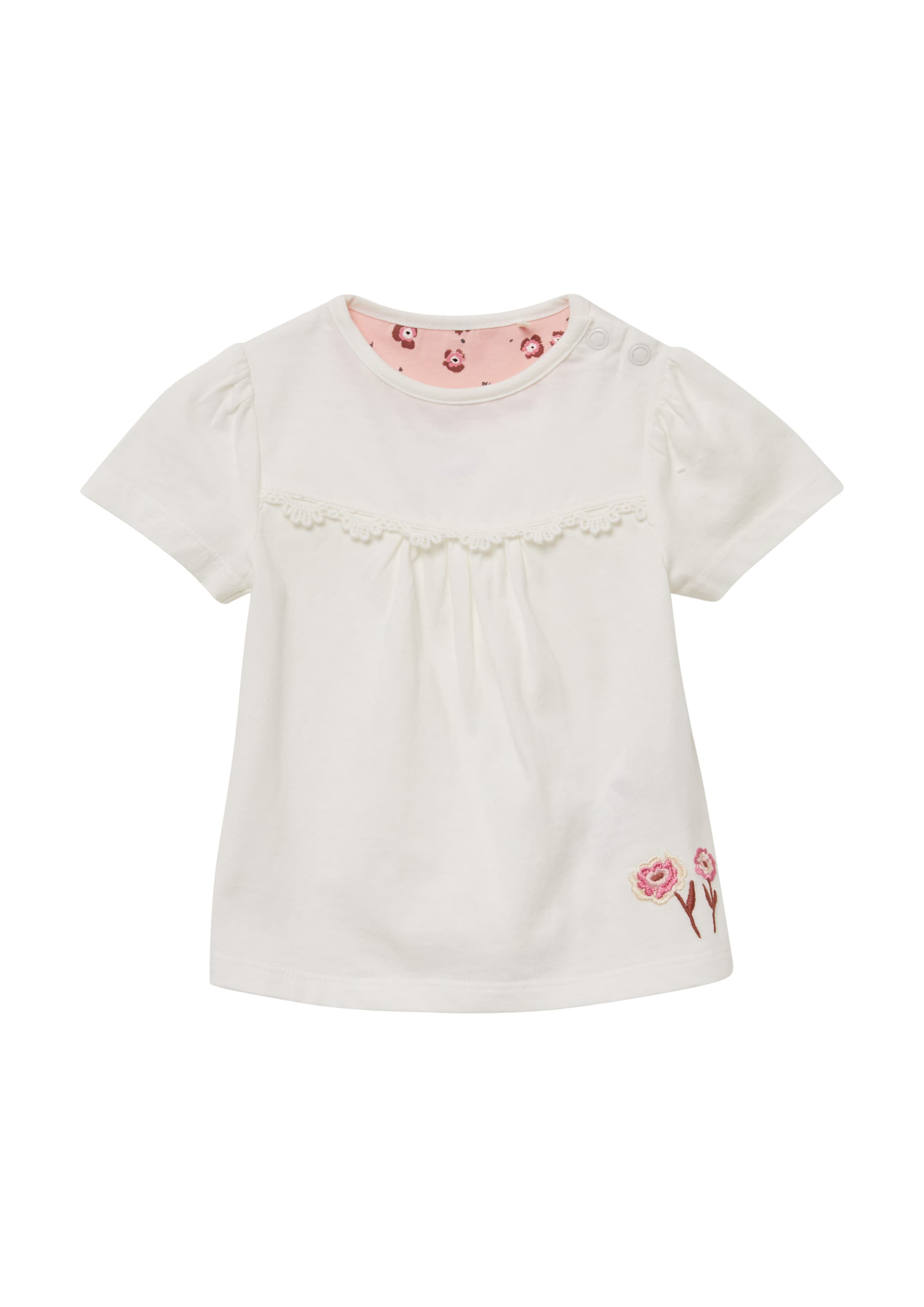 T-Shirt s.Oliver en beige : devant