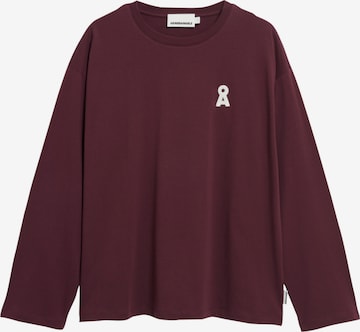 ARMEDANGELS Longsleeve ICONIC Å FIETAA LONGSLEEVE in Rot: Vorderseite