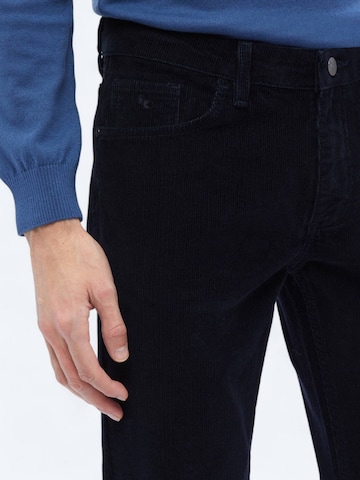 KİP Slimfit Kalhoty – modrá