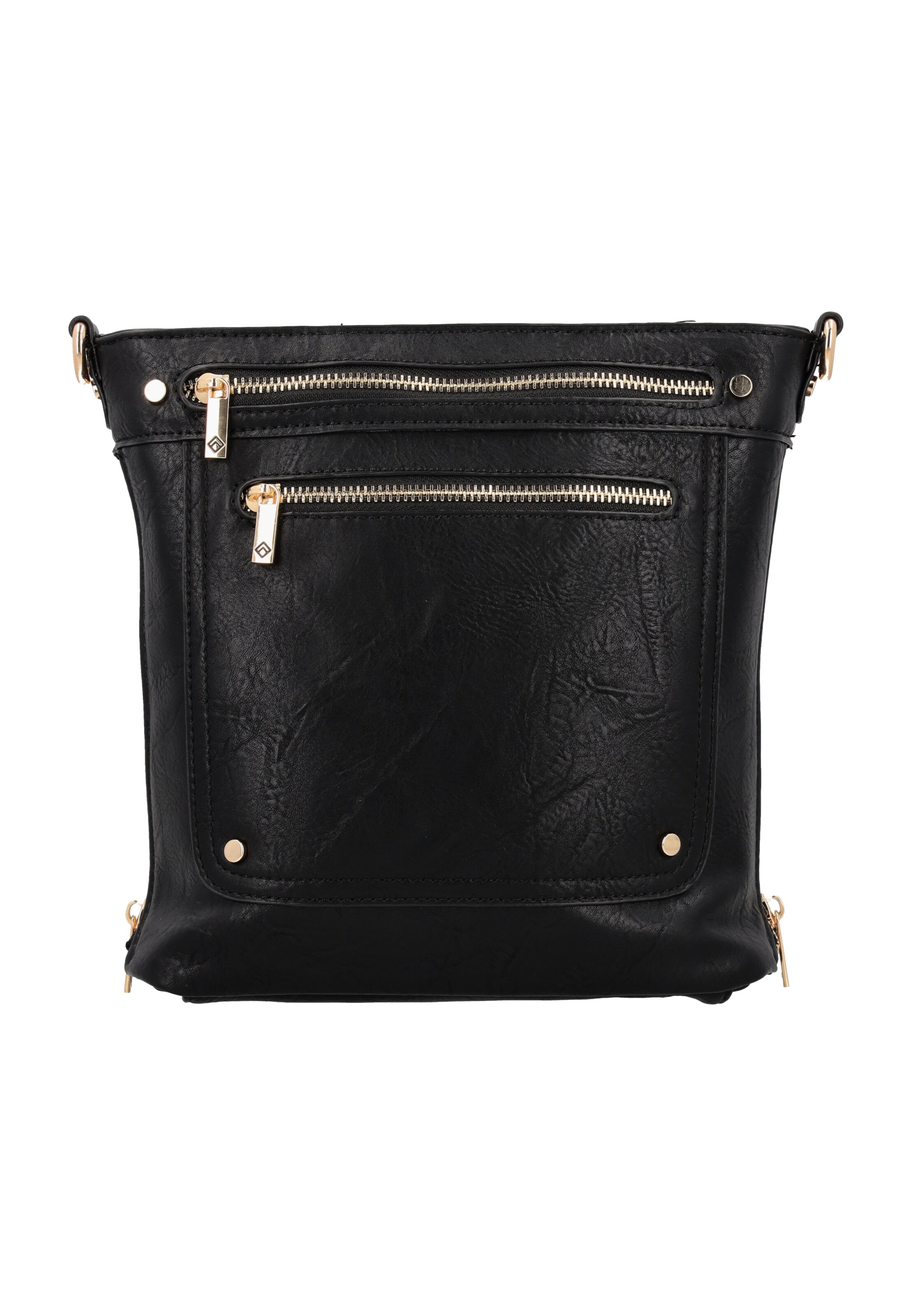 Usha Õlakott, värv must: eest vaates