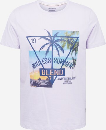 T-Shirt BLEND en violet : devant