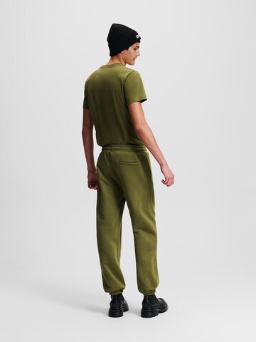 KARL LAGERFELD JEANS - Tapered Pantalón en verde