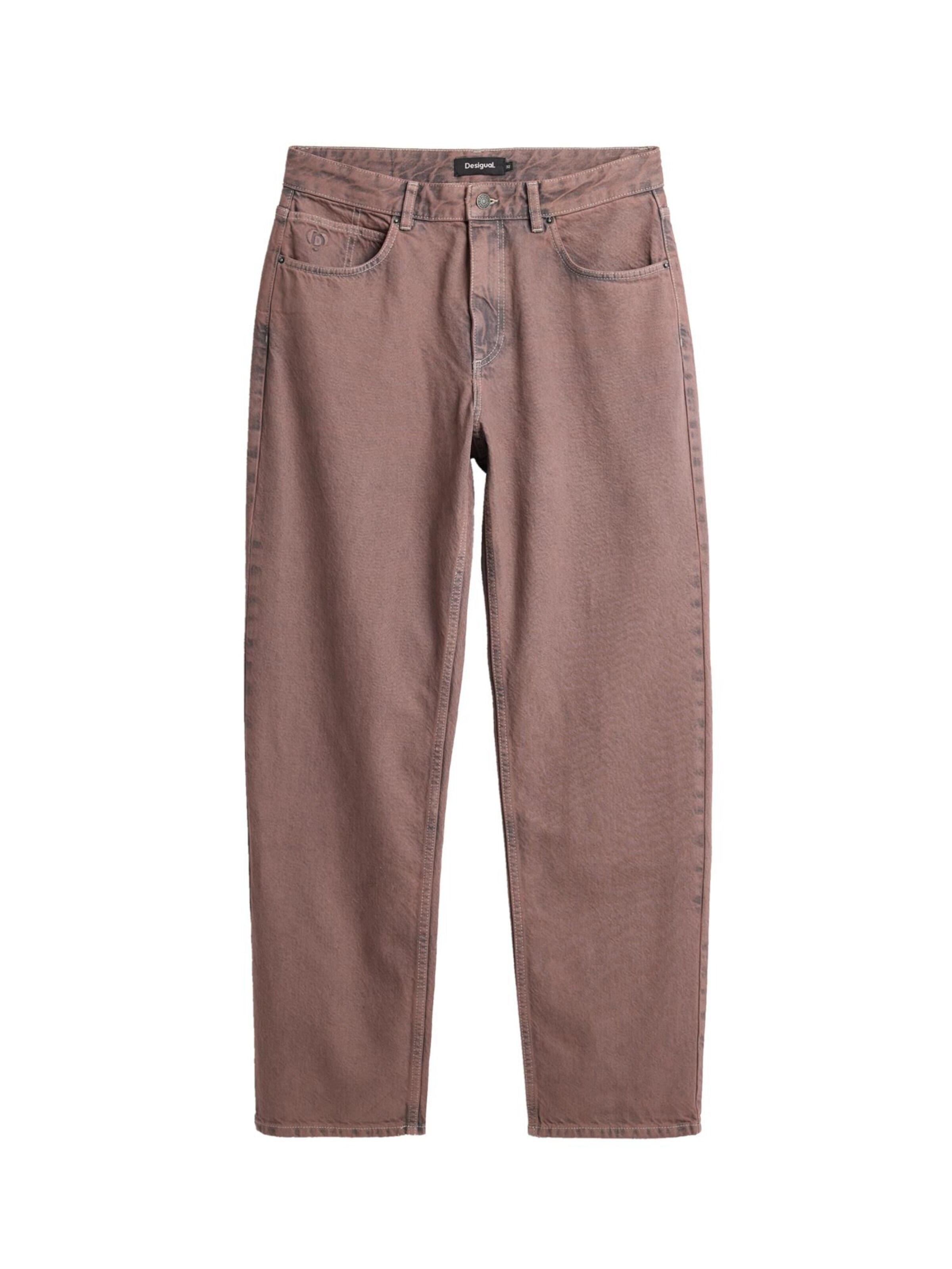 Desigual Regular Jeans i röd: framsida