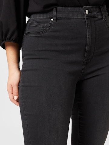 ONLY Carmakoma Skinny Jeans 'Kila' in Black