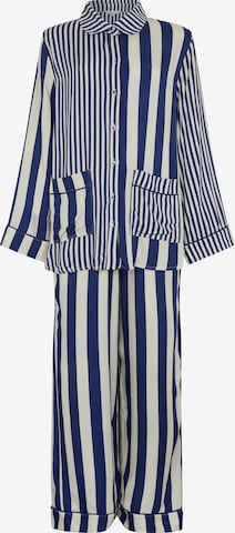 lily and lionel Pyjama 'Evie' in Blau: Vorderseite