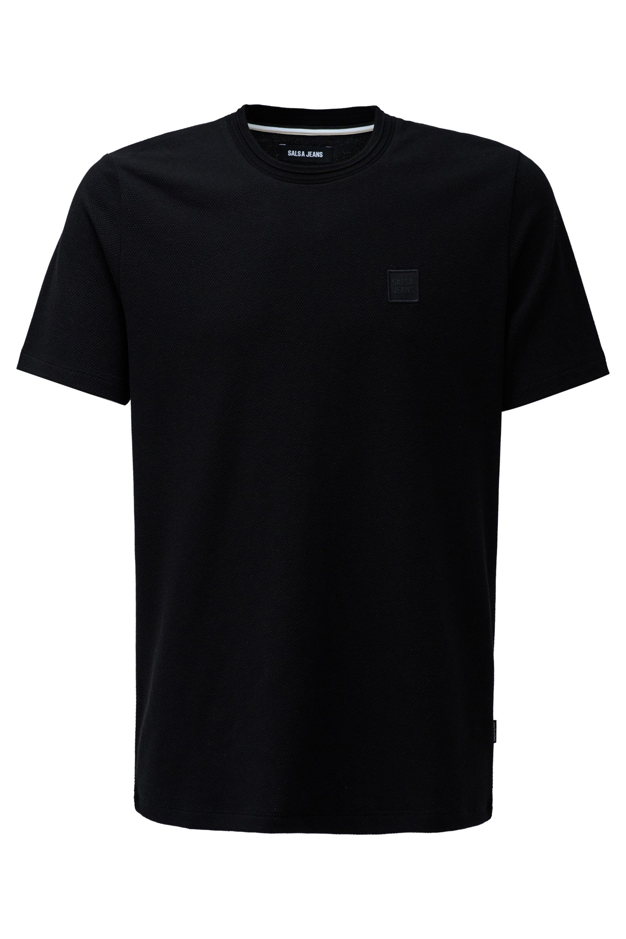Salsa Jeans Shirt in Zwart: voorkant