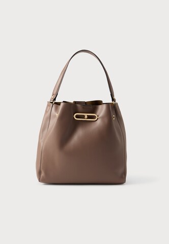 Shopper 'AYTOUNHILL' di U.S. POLO ASSN. in marrone: frontale