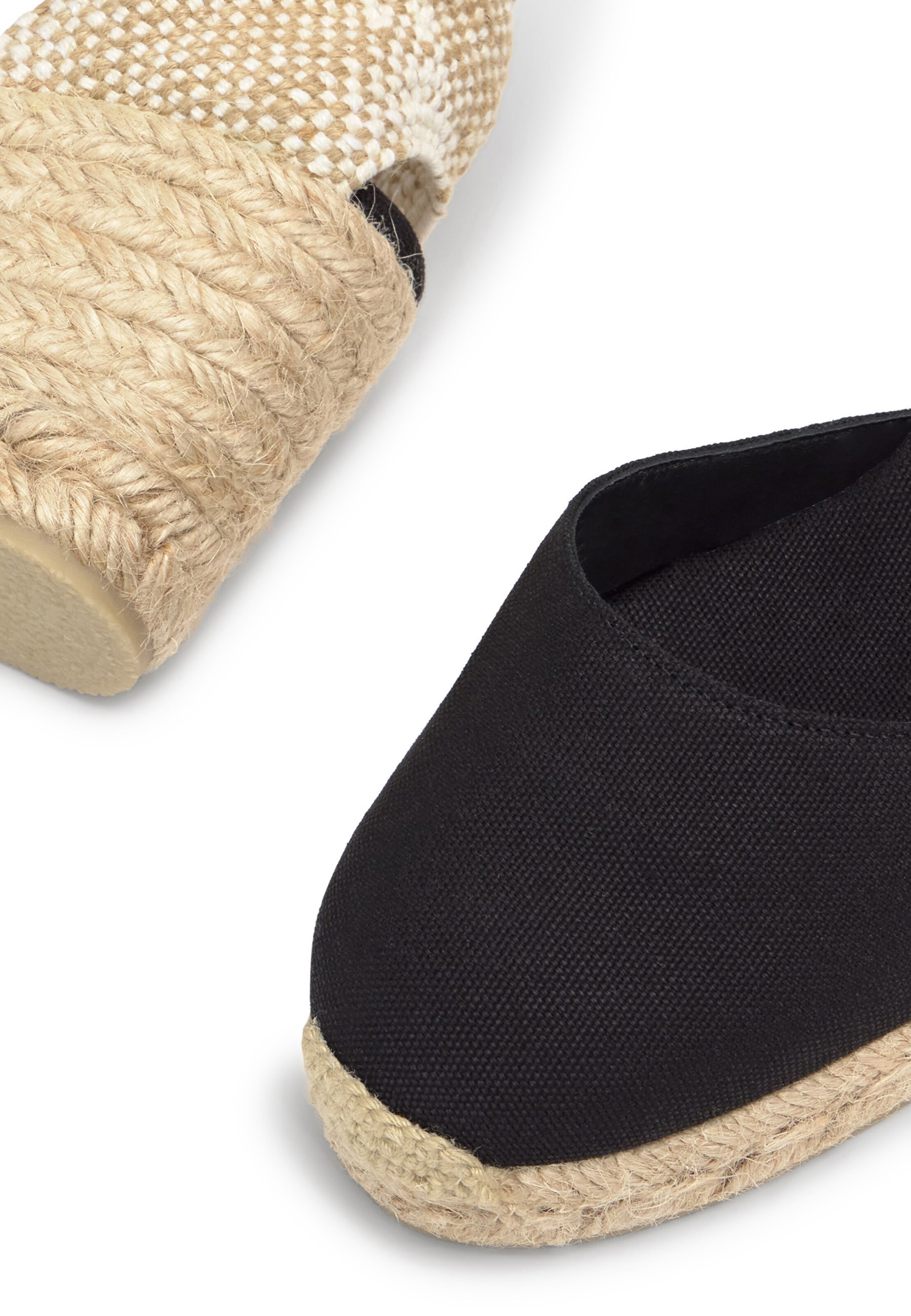 Espadrillas ' CARINA ' di Castañer in nero: frontale
