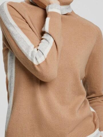 Marc & André Pullover 'TINDED AVENUES' in Beige