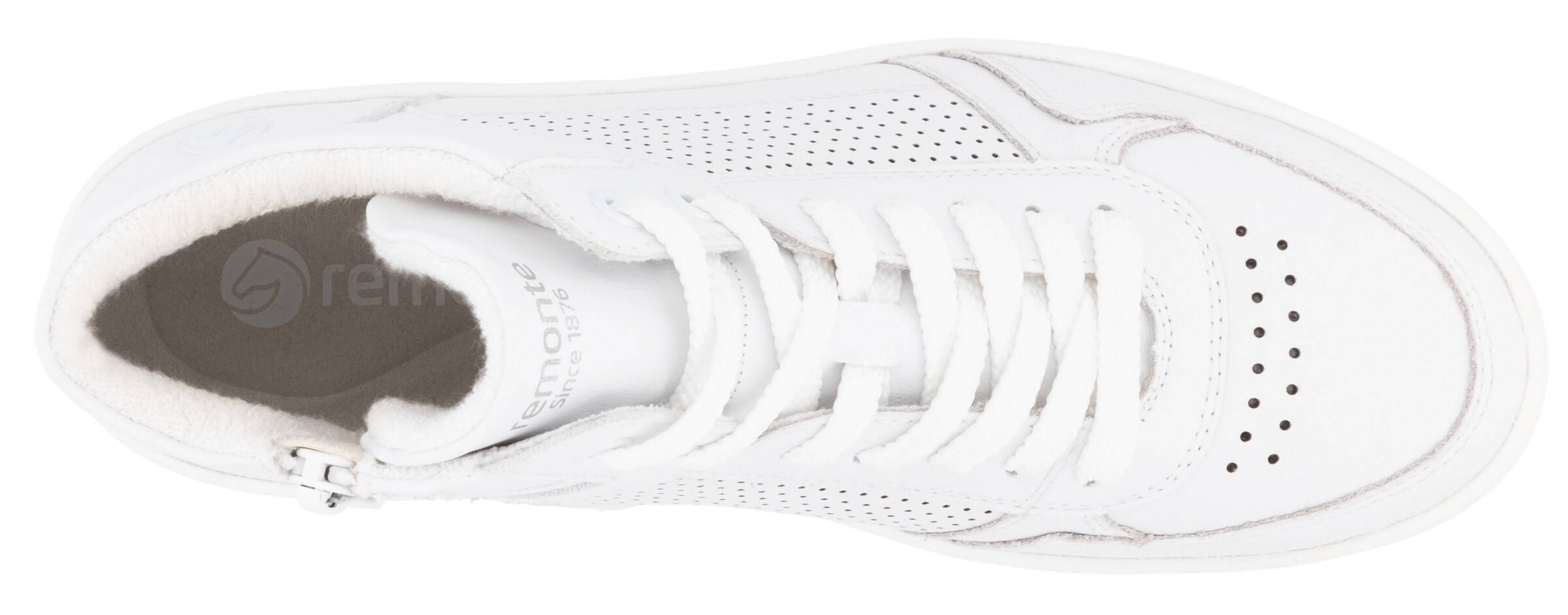 Sneaker alta di REMONTE in bianco