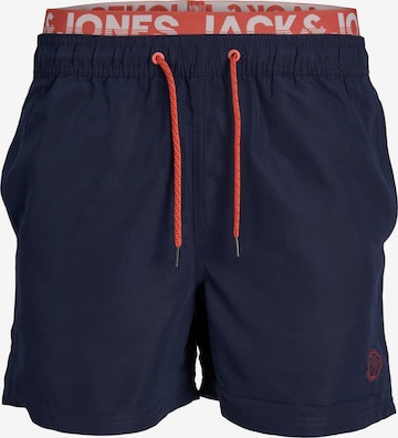 JACK & JONES Board Shorts 'Fiji' in Blue: front