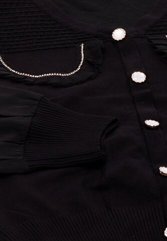 Cardigan carato en noir