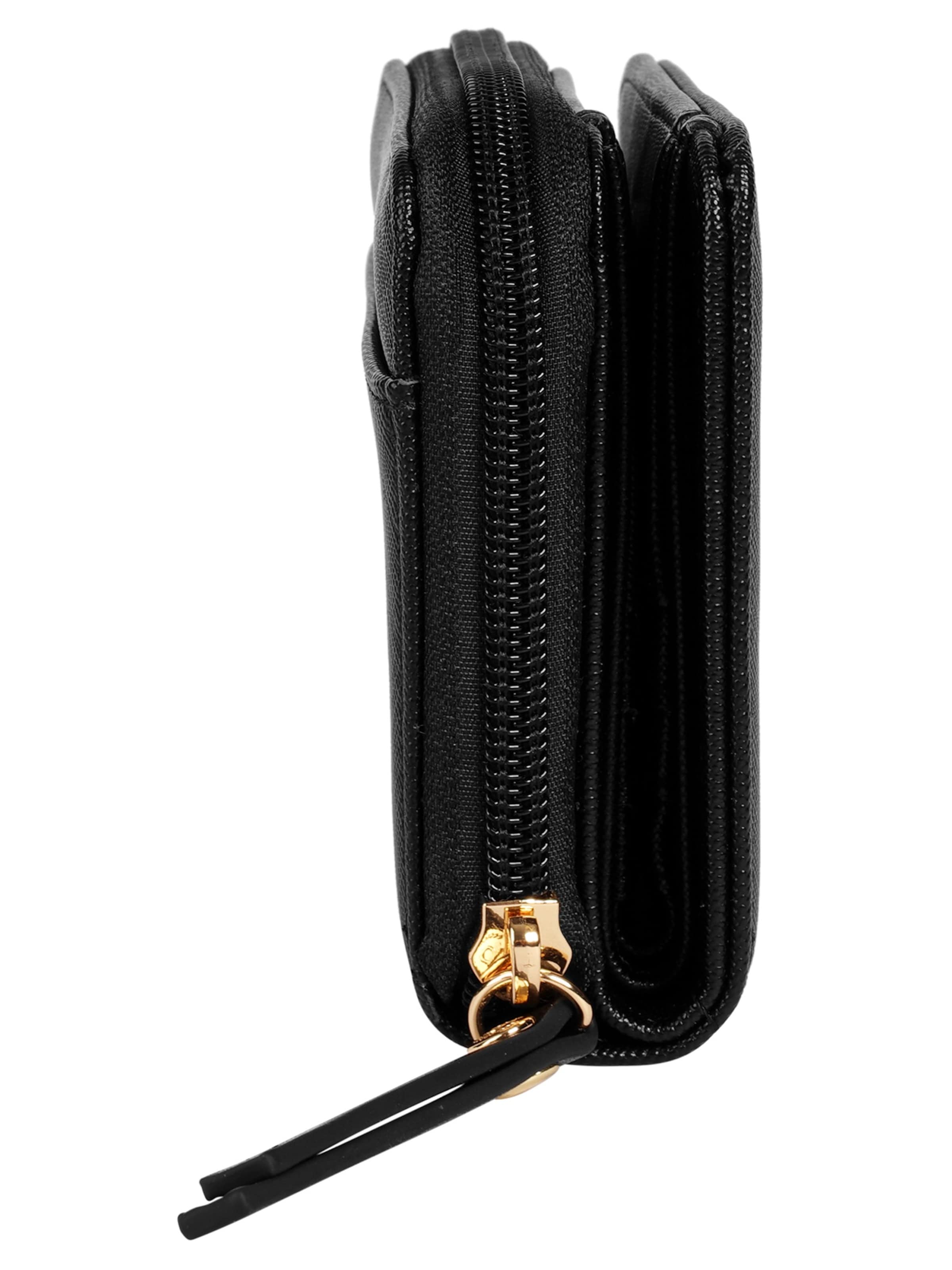 bugatti Portemonnaie 'bugatti Geldbörse ELLA SAFFIANO'‌‌‌‌‌‌‌ in Schwarz