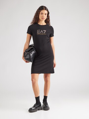 Abito 'TRAIN EVOLUTION' di EA7 Emporio Armani in nero: frontale