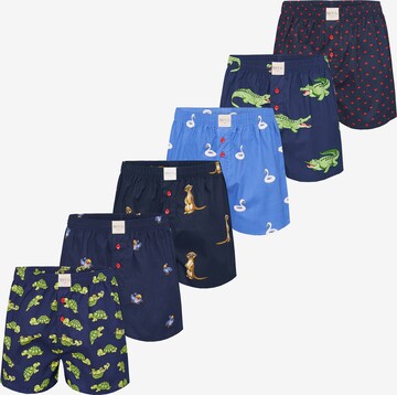 Phil & Co. Berlin Boxershorts ' Prints ' in Gemengde kleuren: voorkant