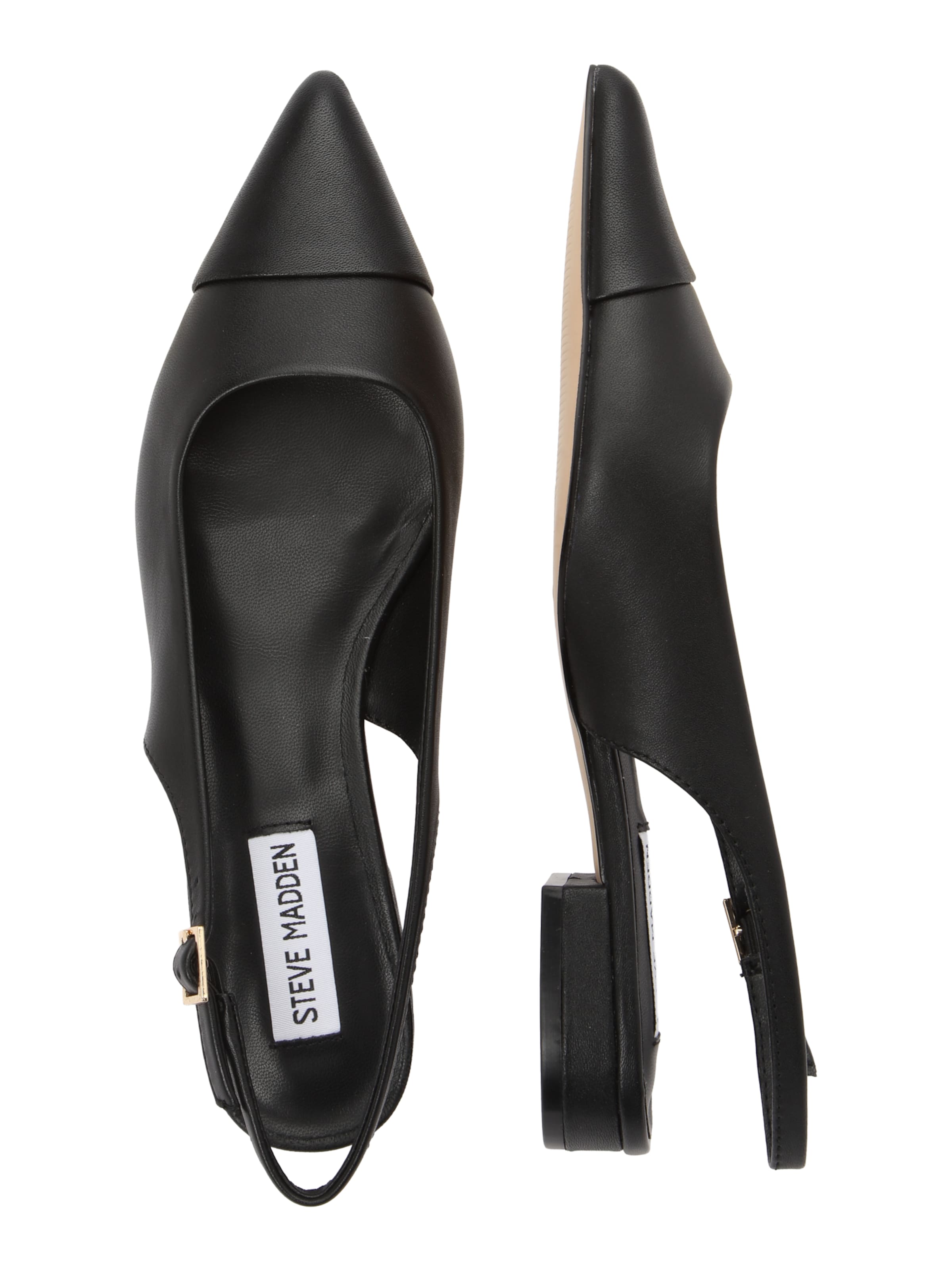 STEVE MADDENOtvorene balerinke 'Rowyn' - crna boja