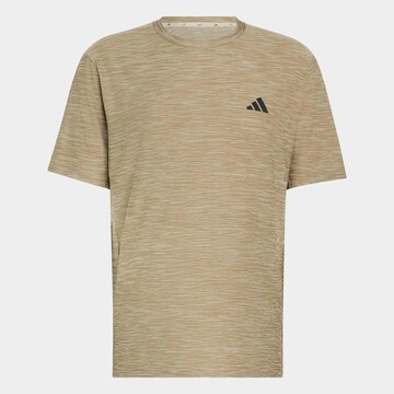 ADIDAS PERFORMANCE T-Shirt in Braun