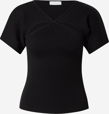 Tricou 'Leycie' de la LeGer by Lena Gercke pe negru: față