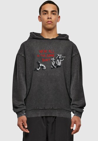 Merchcode Sweatshirt in Black: front