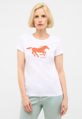 MUSTANG Shirt 'Loa' in White