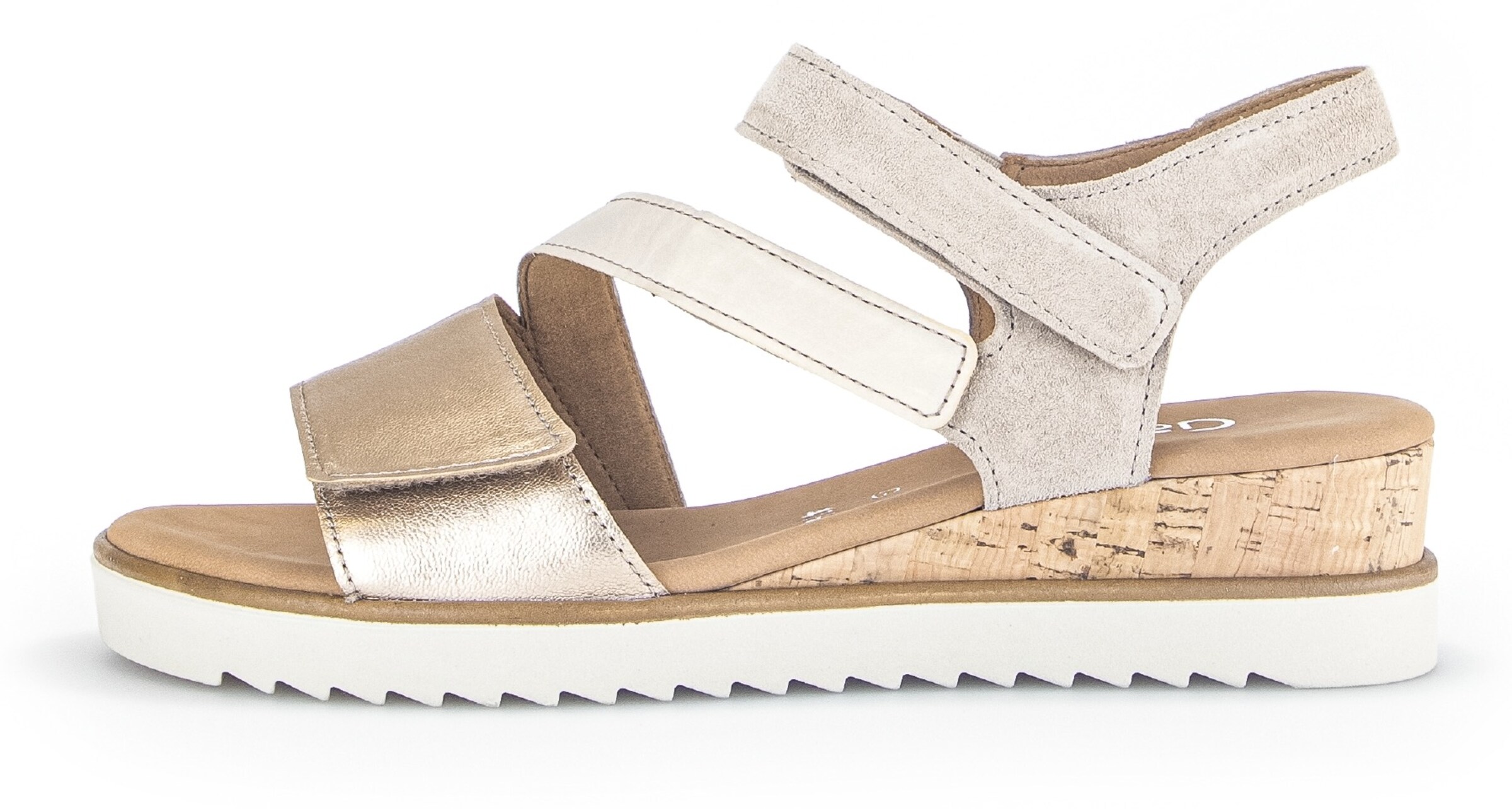 GABOR Sandalen met riem in Beige