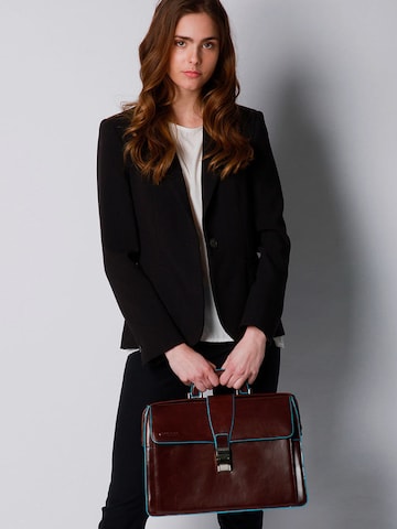 Sac d’ordinateur portable Piquadro en marron