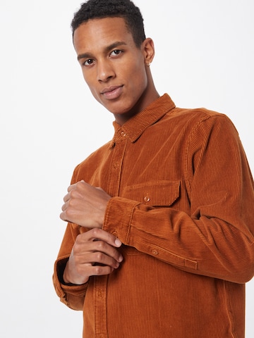 LEVI'S ® Comfort Fit Shirt 'Jackson Worker' in Braun