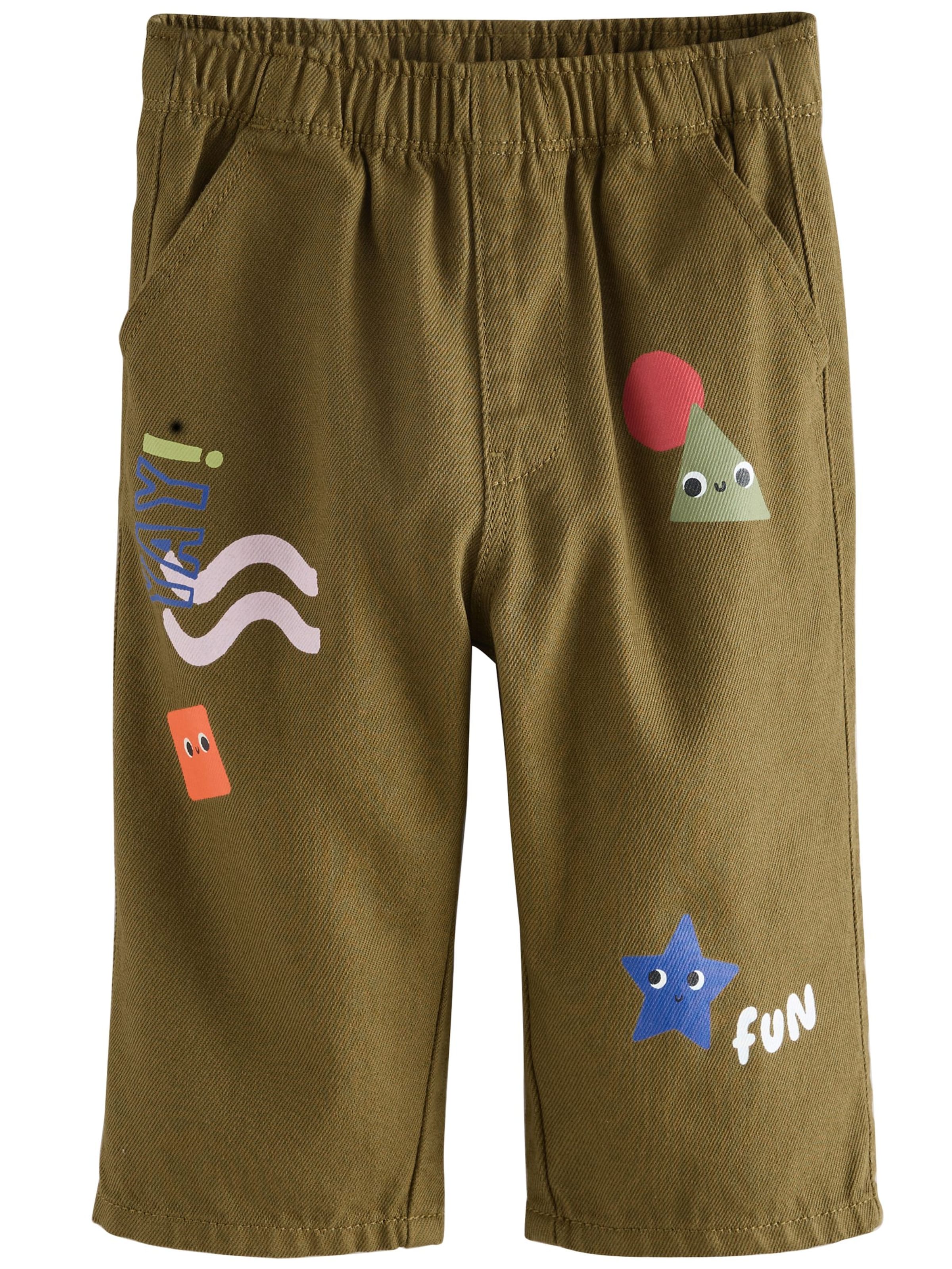 Next regular Παντελόνι σε πράσινο: μπροστά