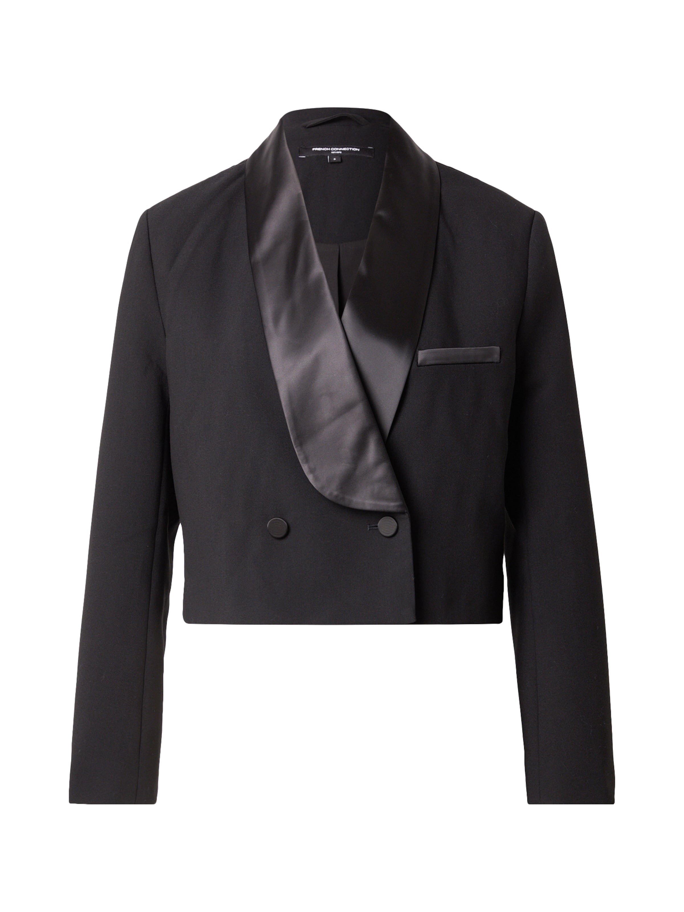 FRENCH CONNECTION Blazer 'GEMMA CAREY' in Black: front