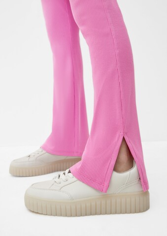 s.Oliver Flared Leggings in Pink