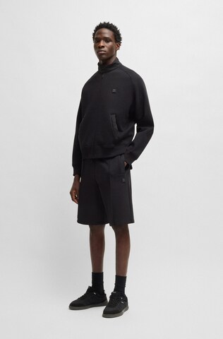 HUGO Sweatjacke 'Diwano' in Schwarz