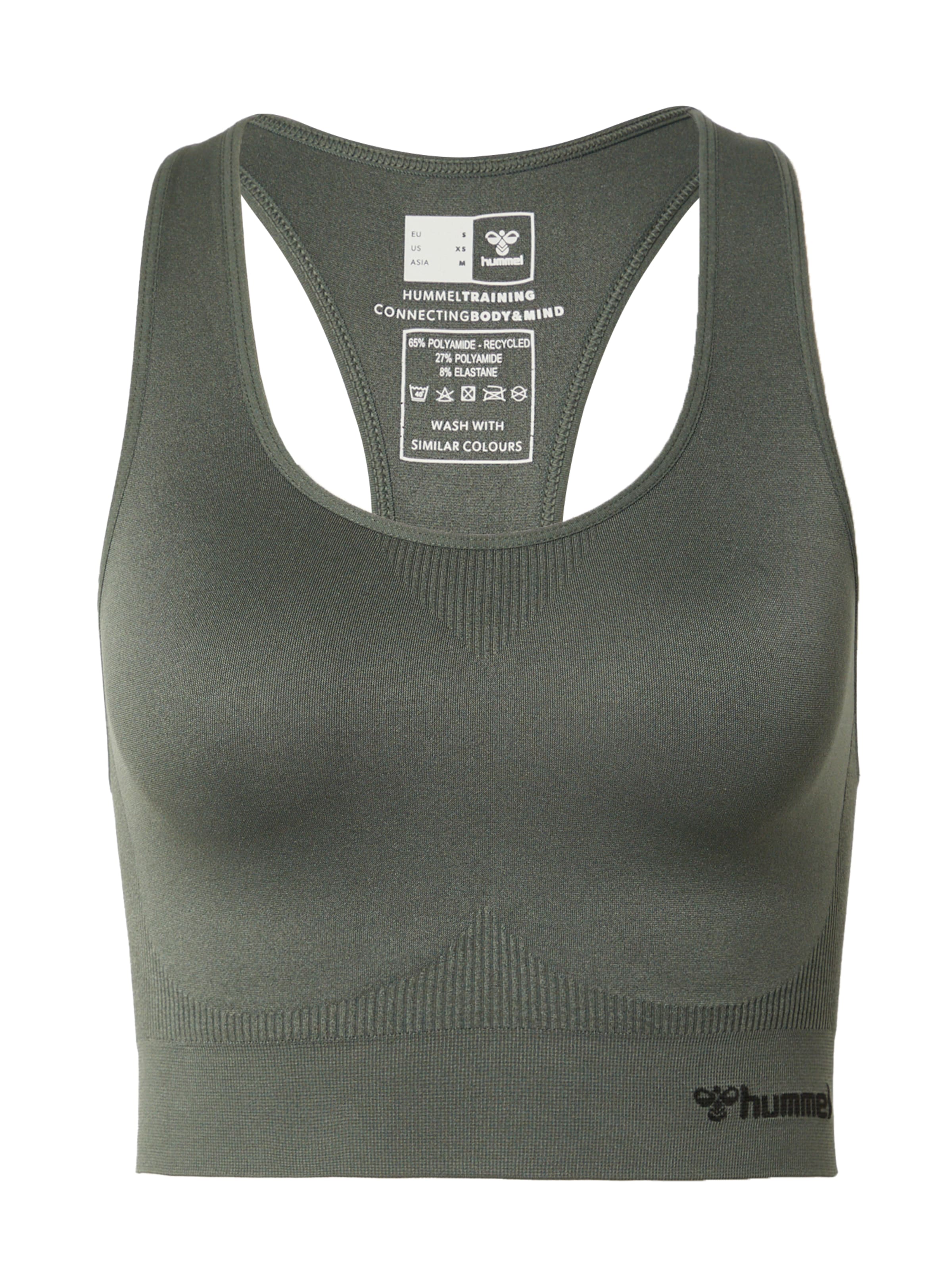 Hummel Biustonosz sportowy &#x27;TIF&#x27; w kolorze zielony: przód