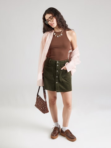 Gonna di JDY in verde