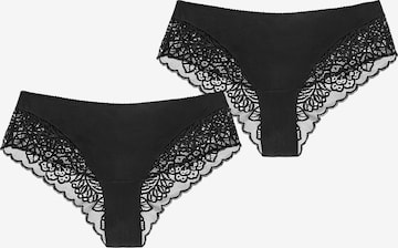 Slip ' Amourette Spotlight ' TRIUMPH en noir : devant