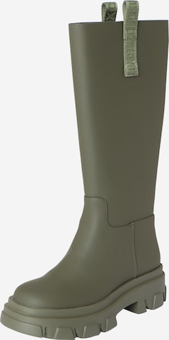 STEVE MADDEN Boots in Green: front