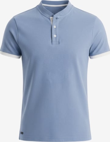 Ombre Shirt in Blauw: voorkant