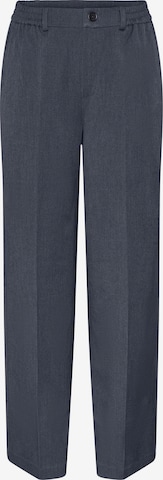 PIECES Pleated Pants 'Camil' in Blue: front