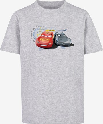 ABSOLUTE CULT Shirt 'Cars - Lightning Vs Storm' in Grey: front